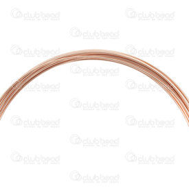 1756-0170-20 - Rose Gold Filled 14k Wire Hard 20 Gauge 0.8mm 6m (20ft) USA 1756-0170-20,Gold Filled,Rose Gold Filled 14k,Wire,20 Gauge,App. 15g,6m (20ft),USA,montreal, quebec, canada, beads, wholesale