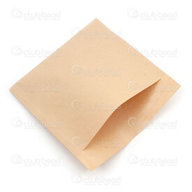 2001-0012-14 - Wrapping paper bag 14x14cm Brown 100pcs 2001-0012-14,2001-0,montreal, quebec, canada, beads, wholesale