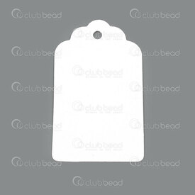 2001-0017-2WH - Carte Crochet à Bijoux Carton Rectangle Blanc 5x3cm 100pcs 2001-0017-2WH,6000,Naturel,Cardboard,Hang Tag Card for Jewelry,Rectangle,Blanc,5x3cm,100pcs,Chine,montreal, quebec, canada, beads, wholesale