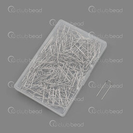 2001-0113-02 - Metal Mounting Pin 1'' Nickel 200pcs 2001-0113-02,Packaging products,montreal, quebec, canada, beads, wholesale