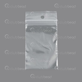 2001-0501-C100 - Sac Refermable Plastique Clair 2x3po (50X75mm) 100pcs 2001-0501-C100,Produits d'emballage,Sacs refermables,montreal, quebec, canada, beads, wholesale