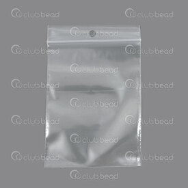 Sac Refermable Plastique Clair 3x4po (75X100mm) 100pcs - 2001-0505-C100 -  Club Bead