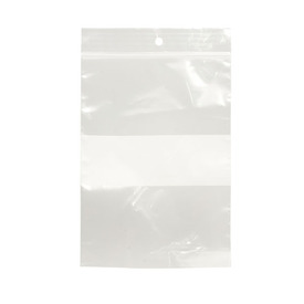 *2001-0510 - Plastic Reclosable Bag With White Patch Clear 120X170mm 100pcs *2001-0510,Bags,Plastic,Plastic,Plastic,Reclosable Bag,With White Patch,Clear,120X170mm,100pcs,China,montreal, quebec, canada, beads, wholesale