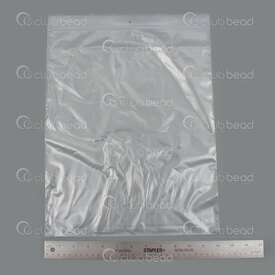 2001-0513-100 - Plastic Reclosable Bag Clear 380X310mm 100pcs 2001-0513-100,montreal, quebec, canada, beads, wholesale