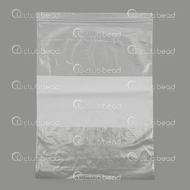 2001-0516 - Plastic Bag Zipper Clear 350X280mm 100pcs 2001-0516,Packaging products,Plastic,Plastic,Bag,Zipper,Clear,350X280mm,100pcs,China,montreal, quebec, canada, beads, wholesale