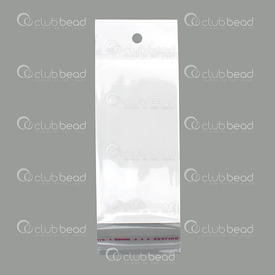 2001-0538 - Plastic Bag Self-Seal Clear front/White back 50x120mm 200pcs 2001-0538,2001-0,Plastic,Plastic,Plastic,Bag,Self-Seal,Clear front/White back,50x120mm,200pcs,China,montreal, quebec, canada, beads, wholesale