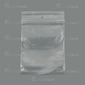 2001-0544-100 - Plastic Reclosable Bag 85x60mm Clear 100pcs 2001-0544-100,2001-0,montreal, quebec, canada, beads, wholesale