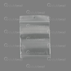 2001-0545-100 - Plastic Reclosable Bag 70x50mm Clear 100pcs 2001-0545-100,Bags,Plastic,montreal, quebec, canada, beads, wholesale