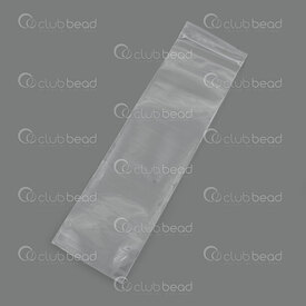 2001-0550 - Plastique Sac Refermable 25x7cm Clair 100pcs 2001-0550,Produits d'emballage,Sacs refermables,montreal, quebec, canada, beads, wholesale