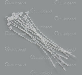 2001-0710 - plastic loop tie 5 inches , clear color 1000 pcs 2001-0710,Packaging products,Plastic,Plastic,Loop Tie Pin,Clear,90mm,1000pcs,China,montreal, quebec, canada, beads, wholesale