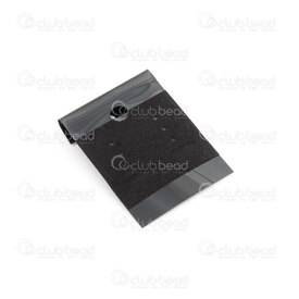 2001-0900-02 - Plastic Hanging Earring Card Velvet Black 38x51mm 50pcs 2001-0900-02,Packaging products,Earrings cards,Plastic,Plastic,Hanging Earring Card,Velvet,Black,38x51mm,50pcs,China,montreal, quebec, canada, beads, wholesale