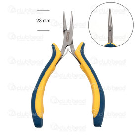201E-020 - Beadalon Chain Nose Pliers Ergo Box Joint Construction 1pc India 201E-020,Tools and accessories,Pliers,Flat,Pliers,Ergo Box Joint Construction,Chain Nose,1pc,India,Beadalon,Plier,montreal, quebec, canada, beads, wholesale