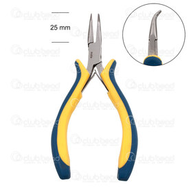 201E-040 - Beadalon Bent Chain Nose Pliers Ergo Box Joint Construction 1pc India 201E-040,Tools and accessories,Pliers,Curved chain nose,Pliers,Ergo Box Joint Construction,Bent Chain Nose,1pc,India,Beadalon,Plier,montreal, quebec, canada, beads, wholesale