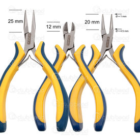 203K-010 - Beadalon Flat, Round and Cutter 3-Pieces Kit Pliers Ergo Box Joint Construction 1pc India 203K-010,Kit,Pliers,Ergo Box Joint Construction,Flat, Round and Cutter 3-Pieces Kit,1pc,India,Beadalon,Plier,montreal, quebec, canada, beads, wholesale