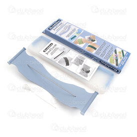 206S-064 - PRIX NET Beadalon Plastique Compact Courbe Métier à Tisser Espace de Travail 26.6x6.9cm / 10.5x2.75po Pour Tissage Avec Aiguille-Enfileur-Pochette-Instructions 1 pc 206S-064,Tissage,Outils pour le tissage,Métier à tisser,Plastique,Compact Curved,Support à Perler,For Weaving,Work Area 26.6x6.9cm / 10.5x2.75in,With Pouch-Needle-Threader-Instructions,1 pc,Chine,Beadalon,montreal, quebec, canada, beads, wholesale