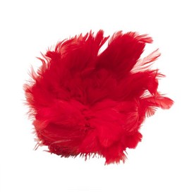 2501-0210-04 - Feather Hen Red 2-4'' Bunch 2501-0210-04,montreal, quebec, canada, beads, wholesale