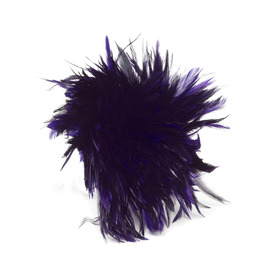 2501-0211-08 - Feather Rooster Dark Purple 5-6'' Bunch 2501-0211-08,montreal, quebec, canada, beads, wholesale