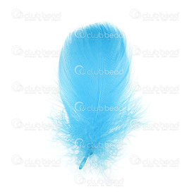 2501-0224-14 - Feather Goose Ocean Blue 8x12cm 100pcs 2501-0224-14,Feather,Goose,Ocean Blue,8x12cm,100pcs,China,montreal, quebec, canada, beads, wholesale