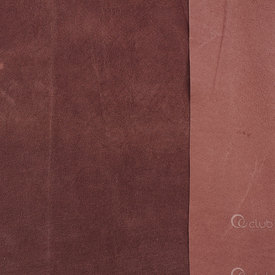 2501-0400-18 - Pig Suede Leather Soft Thin Mahogany App. 12x12in 1pc Italy 2501-0400-18,Textile,Leather,Tiles,Pig Suede,Leather,Mahogany,App. 12x12'',1pc,Italy,Limited Quantity,montreal, quebec, canada, beads, wholesale