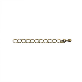 *2601-0306 - Metal Extension Chain 2'' Antique Brass Non soldered 100pcs *2601-0306,Findings,Extension chains,Metal,Extension Chain,2'',Antique Brass,Metal,Non soldered,100pcs,China,montreal, quebec, canada, beads, wholesale
