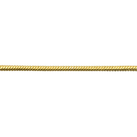 2601-0470-GL - Chaîne Serpent Métal 1mm Or App. 10m 2601-0470-GL,montreal, quebec, canada, beads, wholesale