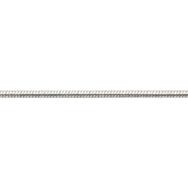 2601-0470-SL - Metal Snake Chain 1mm Silver App. 10m 2601-0470-SL,montreal, quebec, canada, beads, wholesale