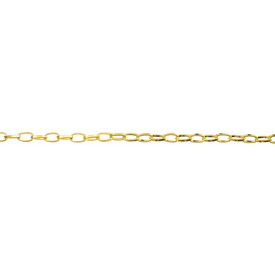 *2601-0534-GL - Metal Cable Chain 6.1x4.4mm Gold 1 Yard *2601-0534-GL,montreal, quebec, canada, beads, wholesale