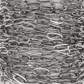 2602-7005-4N - Stainless Steel 304 Flat cable Chain 3.8x7.8x0.8mm Soldered Natural 5m Roll 2602-7005-4N,Chains,Stainless Steel ,Stainless Steel 304,Flat Cable,Chain,Soldered,3.8x7.8x0.8mm,Natural,5m Roll,China,montreal, quebec, canada, beads, wholesale