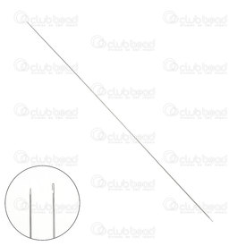 2801-0017-06 - Metal hook needle for bracelet 27cm wire 0.6mm 5pcs 2801-0017-06,Needles,montreal, quebec, canada, beads, wholesale