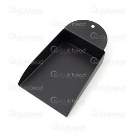 2801-0021-2 - Metal Bead Shovel 50x60x17mm Black 2pcs 2801-0021-2,montreal, quebec, canada, beads, wholesale