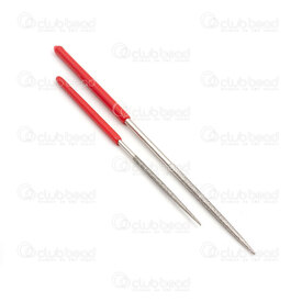 2801-0040-02 - Hand Reamer (2mm hole) 10cm (3mm hole) 14cm 2pcs 2801-0040-02,Tools and accessories,Bead reamers,montreal, quebec, canada, beads, wholesale