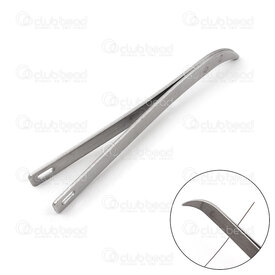 2801-0116 - Stainless Steel Needle Puller 10.3x1.6cm Natural 2pcs 2801-0116,aiguille,montreal, quebec, canada, beads, wholesale