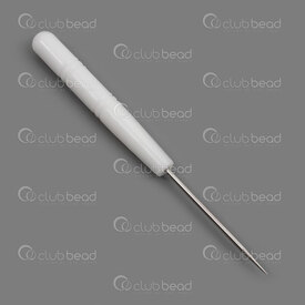 2801-0211-6 - Metal Beading Awl 14cm Plastic Handle 2pcs 2801-0211-6,Tools and accessories,Punchs,montreal, quebec, canada, beads, wholesale
