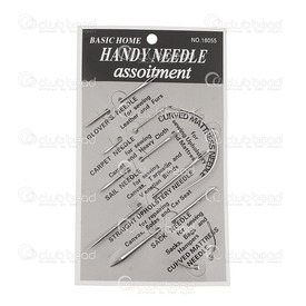2801-0216 - disc assorted needles 7 pcs, set 2801-0216,Tools and accessories,Needles,montreal, quebec, canada, beads, wholesale