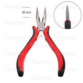 2802-0340 - Metal Long Nose Plier with no teeth and Cutting Section Easy Handle 1pc 2802-0340,Tools and accessories,Pliers,Combo,montreal, quebec, canada, beads, wholesale