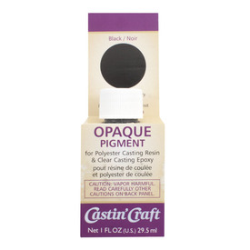 *2901-0405-02 - Castin' Craft Opaque Pigment for Polyester and Epoxy Casting Resin Black 1 oz USA *2901-0405-02,montreal, quebec, canada, beads, wholesale