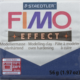 2901-8020-38 - Fimo Effets Spéciaux Bloc Bleu Saphir Métallique 1pc Allemagne 56 g. 2901-8020-38,montreal, quebec, canada, beads, wholesale