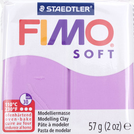 2901-8020-62 - Fimo Soft Block Lavender 56 g. 1pc Germany 2901-8020-62,montreal, quebec, canada, beads, wholesale