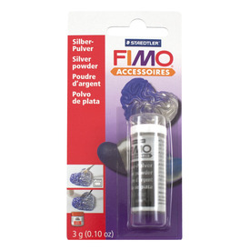 *2901-8708-BK - Fimo Metallic Powder Silver 1pc Germany *2901-8708-BK,montreal, quebec, canada, beads, wholesale