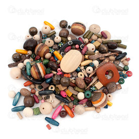 3002-1110-02 - Assortiment Composant Naturel Couleur-Taille-Forme Assortie 1sac (approx. 250gr) 3002-1110-02,3002-1110-02,montreal, quebec, canada, beads, wholesale