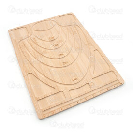 4001-0020 - Bois Planche a Perler pour Collier 28x38x1cm 1pc 4001-0020,Présentoirs,montreal, quebec, canada, beads, wholesale