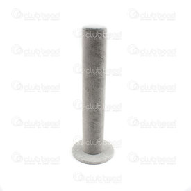4001-0217-02 - Velvet Cylinder Standing Display For Bracelets 31X10.5X5cm Grey  1pc 4001-0217-02,Displays,Foe bracelets,Velvet,Cylinder Standing Display,For Bracelets,31X10.5X5cm,Grey,China,1pc,montreal, quebec, canada, beads, wholesale