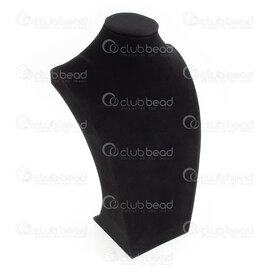 4001-0231-34BKV - Velvet Bust Display for Necklace 34x21x12cm Black 1pc 4001-0231-34BKV,vs,Velvet,Velvet,Bust Display,for Necklace,34x21x12cm,Black,China,1pc,montreal, quebec, canada, beads, wholesale