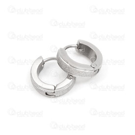 4007-0102-240 - Stainles Steel 304 Earring Leverback 4x13mm Round with stardust Strip 1pair china 4007-0102-240,bàn,montreal, quebec, canada, beads, wholesale
