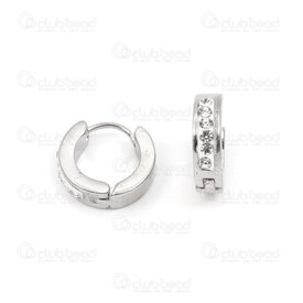 4007-0102-248 - Acier Inoxydable 304 Boucle d'Oreille Levier Rond 4x10mm Ligne Pierre du Rhin 1paire chine 4007-0102-248,Single,montreal, quebec, canada, beads, wholesale
