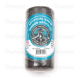 7562-3022-06 - Sinew Imitation Cord For dream catcher 2mm 70lb test Brown 130m Spool USA 7562-3022-06,Threads and Cords,Sinew imitation,montreal, quebec, canada, beads, wholesale
