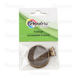 BC1-1413-1516-102-OXBR - Beaders' Choice Metal Bezel Cup Pendant 25mm Round Antique Brass 2pcs BC1-1413-1516-102-OXBR,Pendants,25MM,Metal,Bezel Cup Pendant,Round,25MM,Brown,Antique Brass,Metal,2pcs,China,Beaders' Choice,montreal, quebec, canada, beads, wholesale