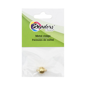 BC1-1702-0388-GL - Métal Fermoir Magnétique Rond Or 8mm 1pc BC1-1702-0388-GL,Accessoires de finition,Fermoirs,8MM,Métal,Fermoir Magnétique,Rond,Rond,8MM,Or,Métal,1pc,Chine,Off Price Policy,montreal, quebec, canada, beads, wholesale