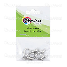BC1-1702-0430 - Beaders' Choice Metal Fish Clasp 16MM Nickel 5pcs BC1-1702-0430,Findings,Nickel,5pcs,Metal,Fish Clasp,16MM,Grey,Nickel,Metal,5pcs,China,Off Price Policy,Beaders' Choice,montreal, quebec, canada, beads, wholesale