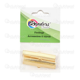 BC1-1703-0308-GL - Metal Ribbon Claw Connector 40mm Gold Nickel Free 4pcs BC1-1703-0308-GL,Findings,Beaders' Choice,montreal, quebec, canada, beads, wholesale